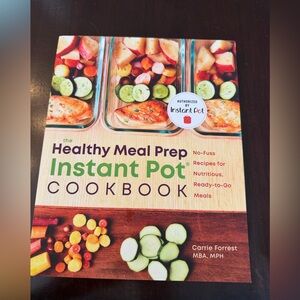 Healthy Meal Prep Instant Pot Cookbook paperback